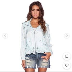 Free People Ripstop Nylon Tech Parachute Jacket size small